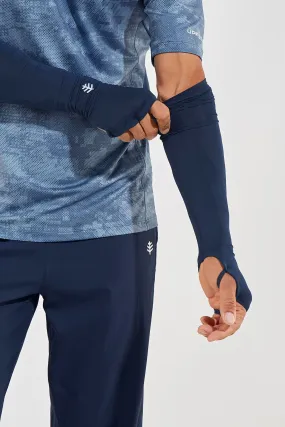 Men's Backspin Performance Sleeves | Navy