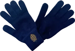 AS Monaco FC Navy Blue Knitted Gloves One Size