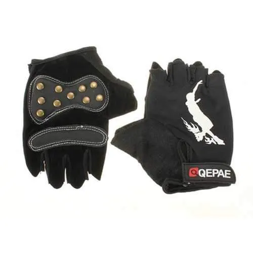 Bike Bicycle Half Finger Cycling Gloves Riding Skateboard Gloves