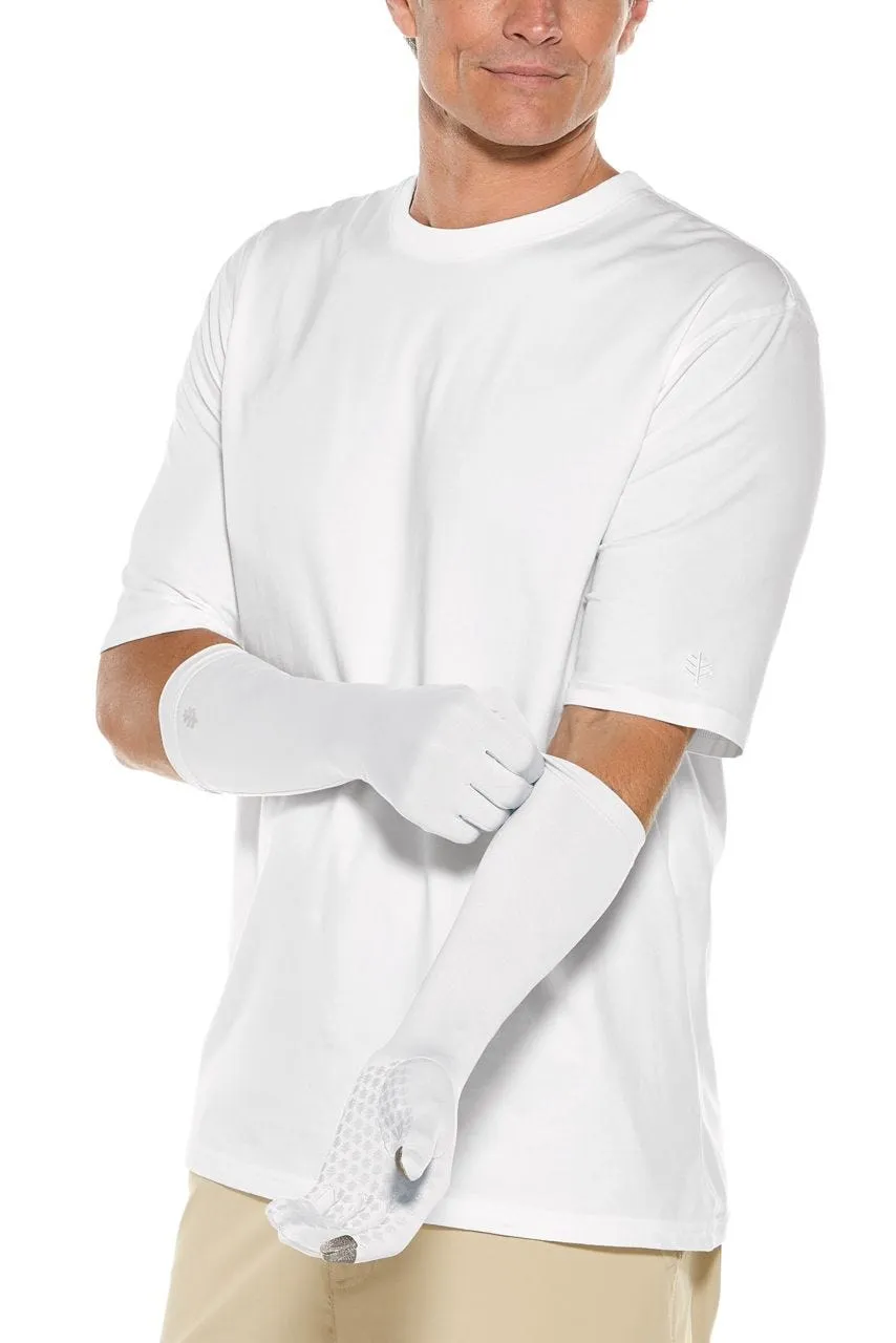 Bona UV Mid Length Gloves | White