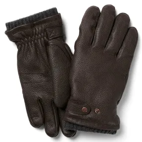 Dutton Deerskin Padded Gloves - Brown by Failsworth