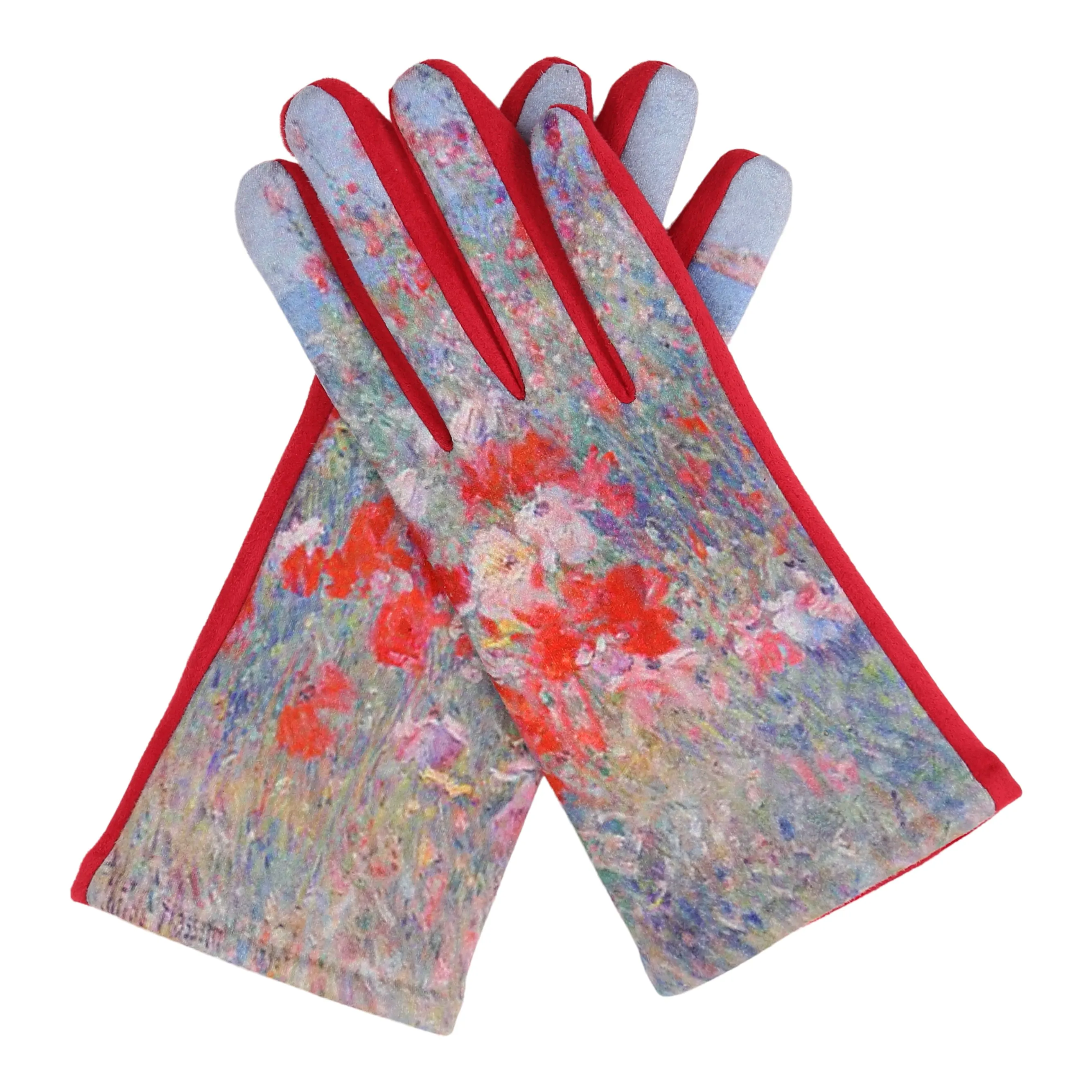 Fine Art Hassam Celia's Garden Isles of Shoals Texting Gloves