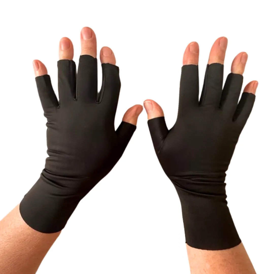 Fingerless Gloves – 2 pairs by SWEAT GUARD®