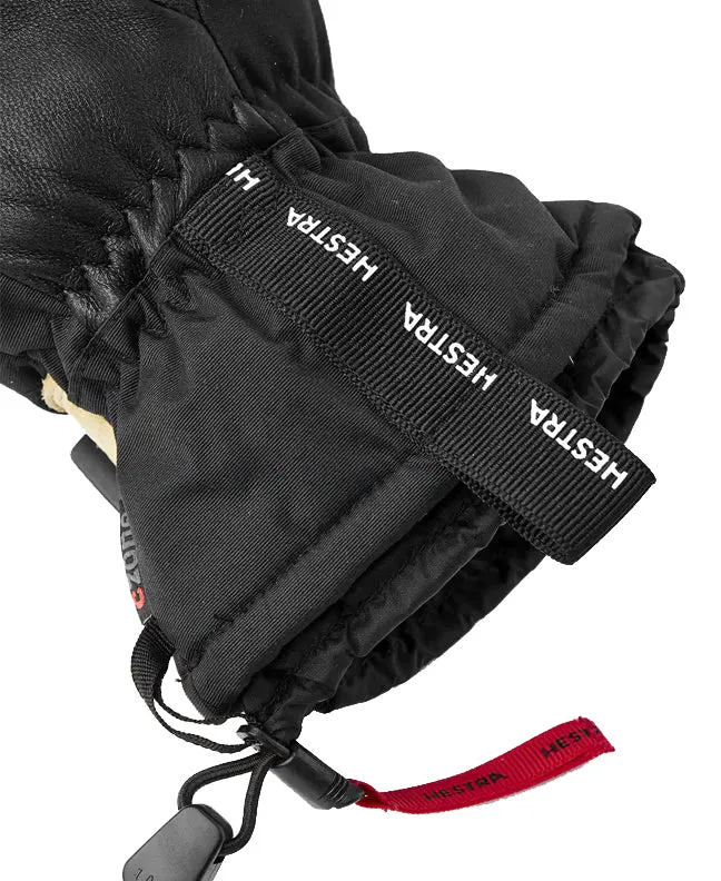 Hestra Mens Ski Mittens All Mountain CZone Black