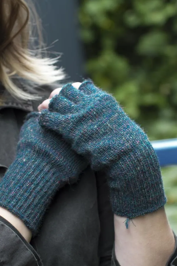 Knit Fingerless Gloves