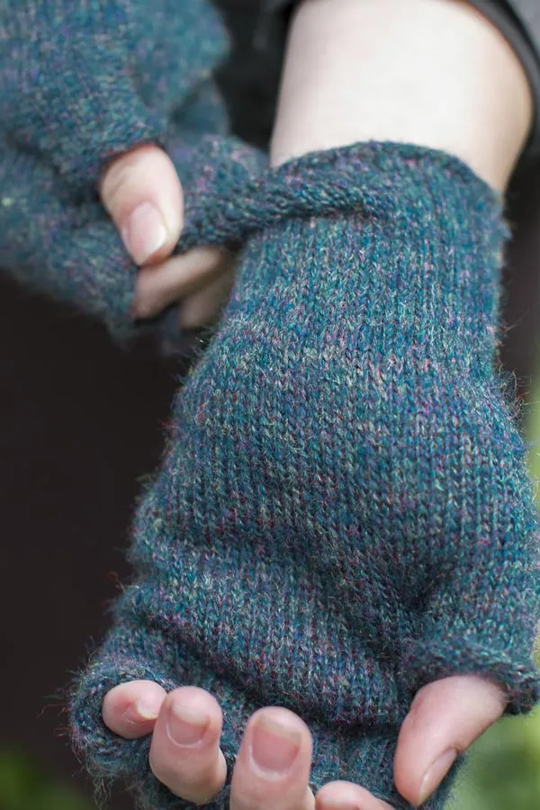 Knit Fingerless Gloves