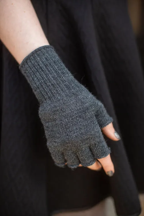 Knit Fingerless Gloves