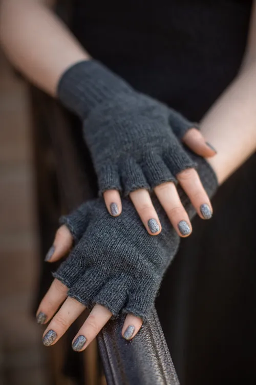 Knit Fingerless Gloves