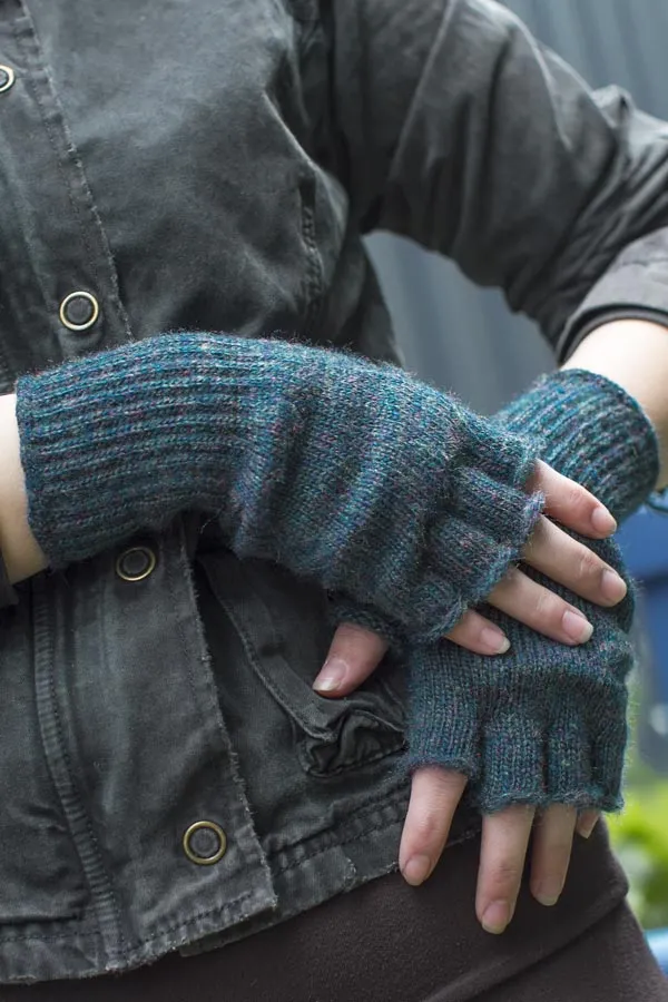 Knit Fingerless Gloves