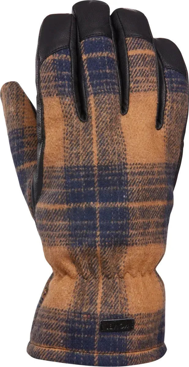 Kombi Men&#x27;s Lumberjack Wool Blend Gloves Brown Tartan | Buy Kombi Men&#x27;s Lumberjack Wool Blend Gloves Brown Tartan here | Outnorth