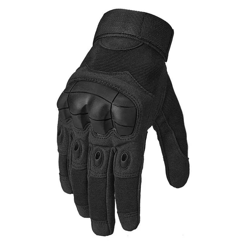 Outdoor Military Tactical Gloves with Rubber Hard Knuckle