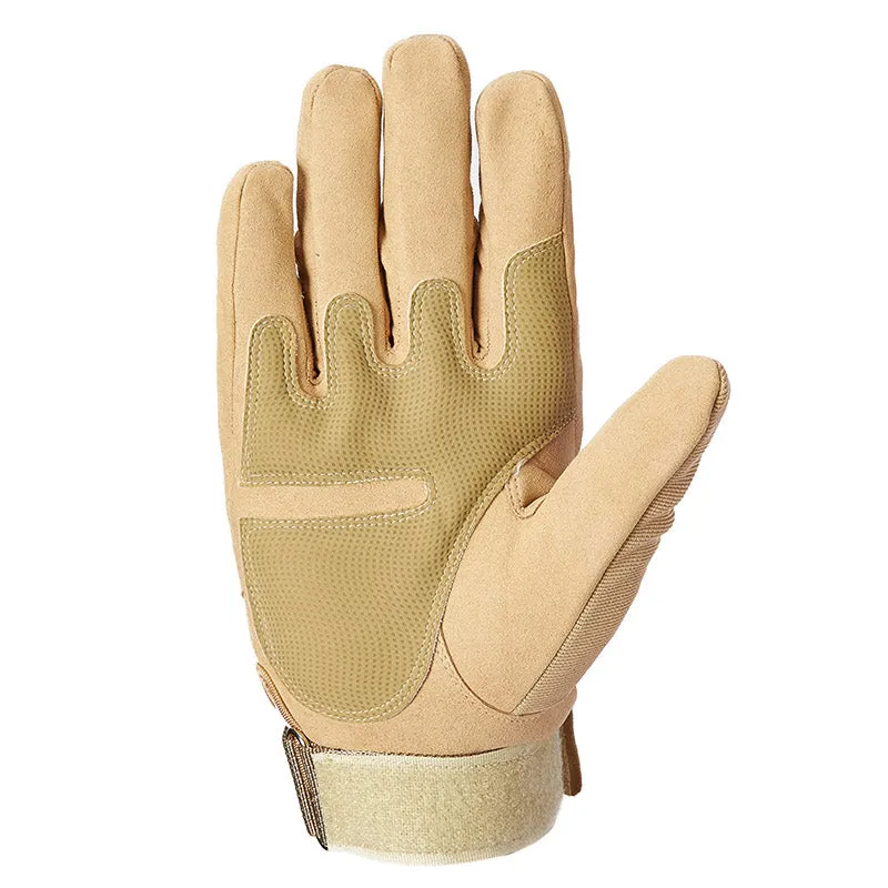 Outdoor Military Tactical Gloves with Rubber Hard Knuckle