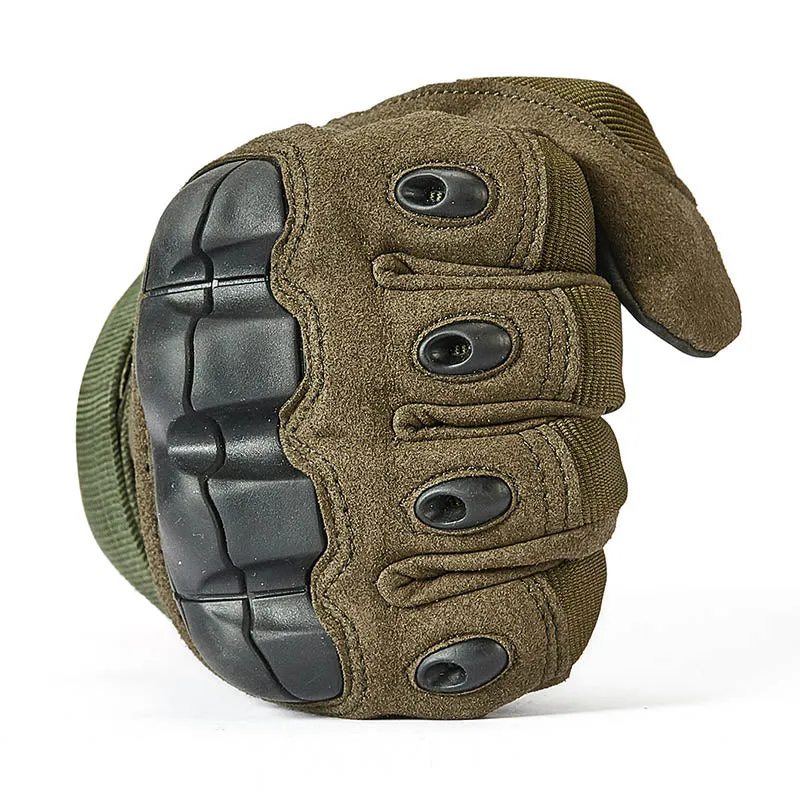 Outdoor Military Tactical Gloves with Rubber Hard Knuckle