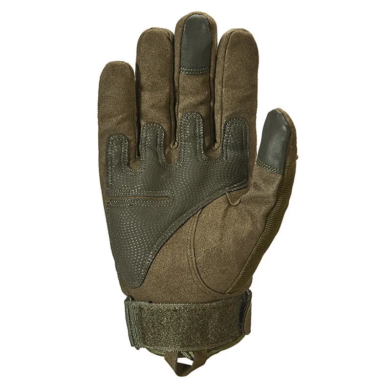 Outdoor Military Tactical Gloves with Rubber Hard Knuckle