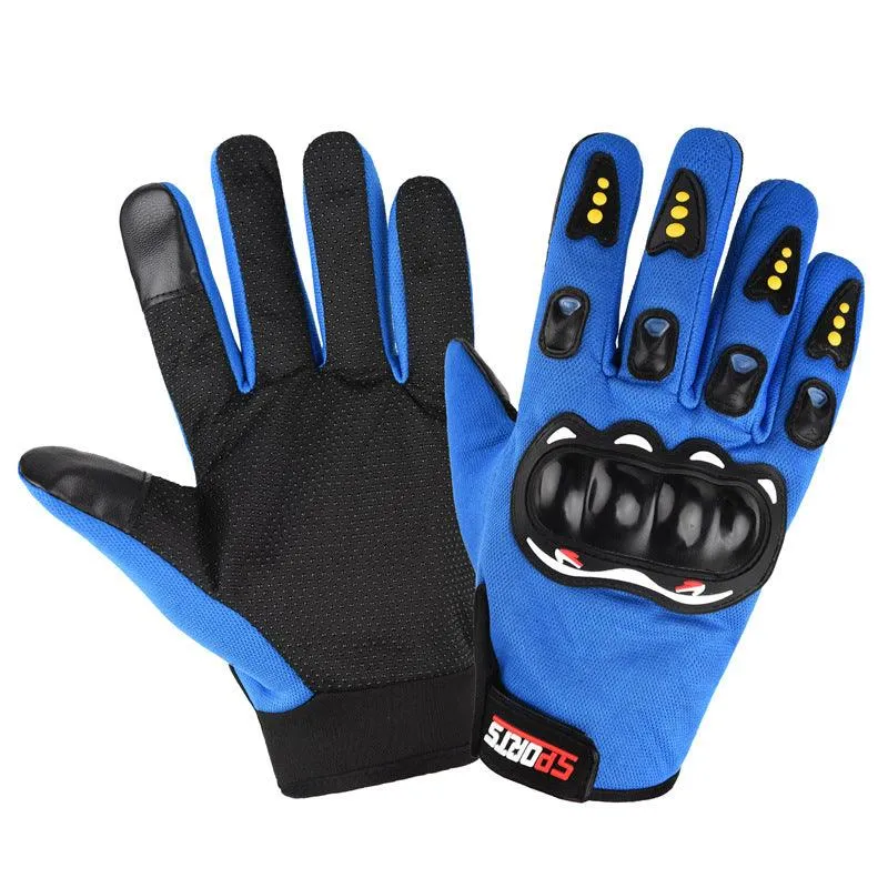 Outdoor Sports Breathable Non-slip Long Finger Half Finger Touch Screen Riding Gloves