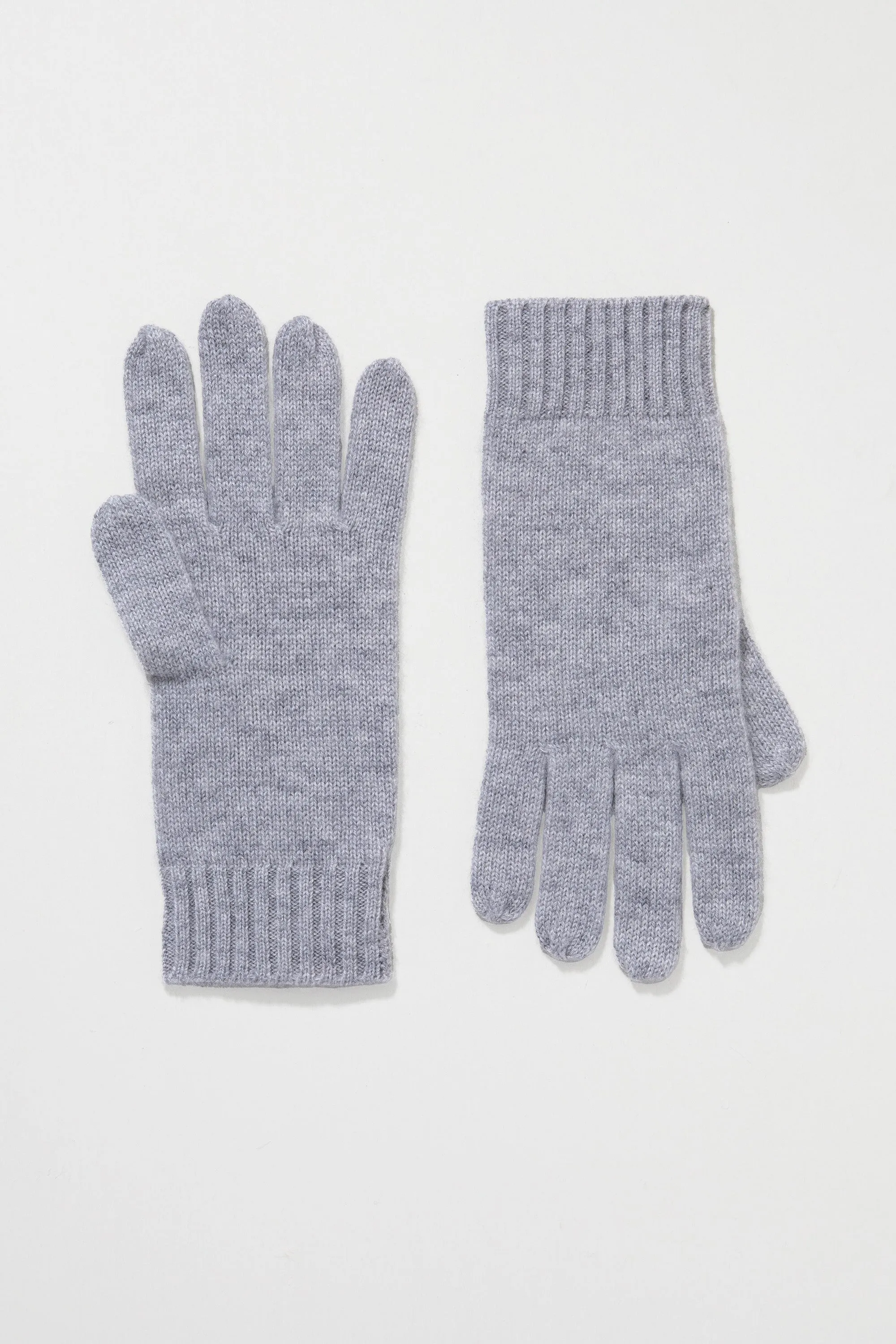 Plain Gloves - Oyster Grey