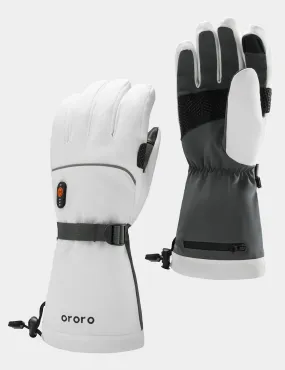 "Buffalo" Heated Gloves 2.0 - White