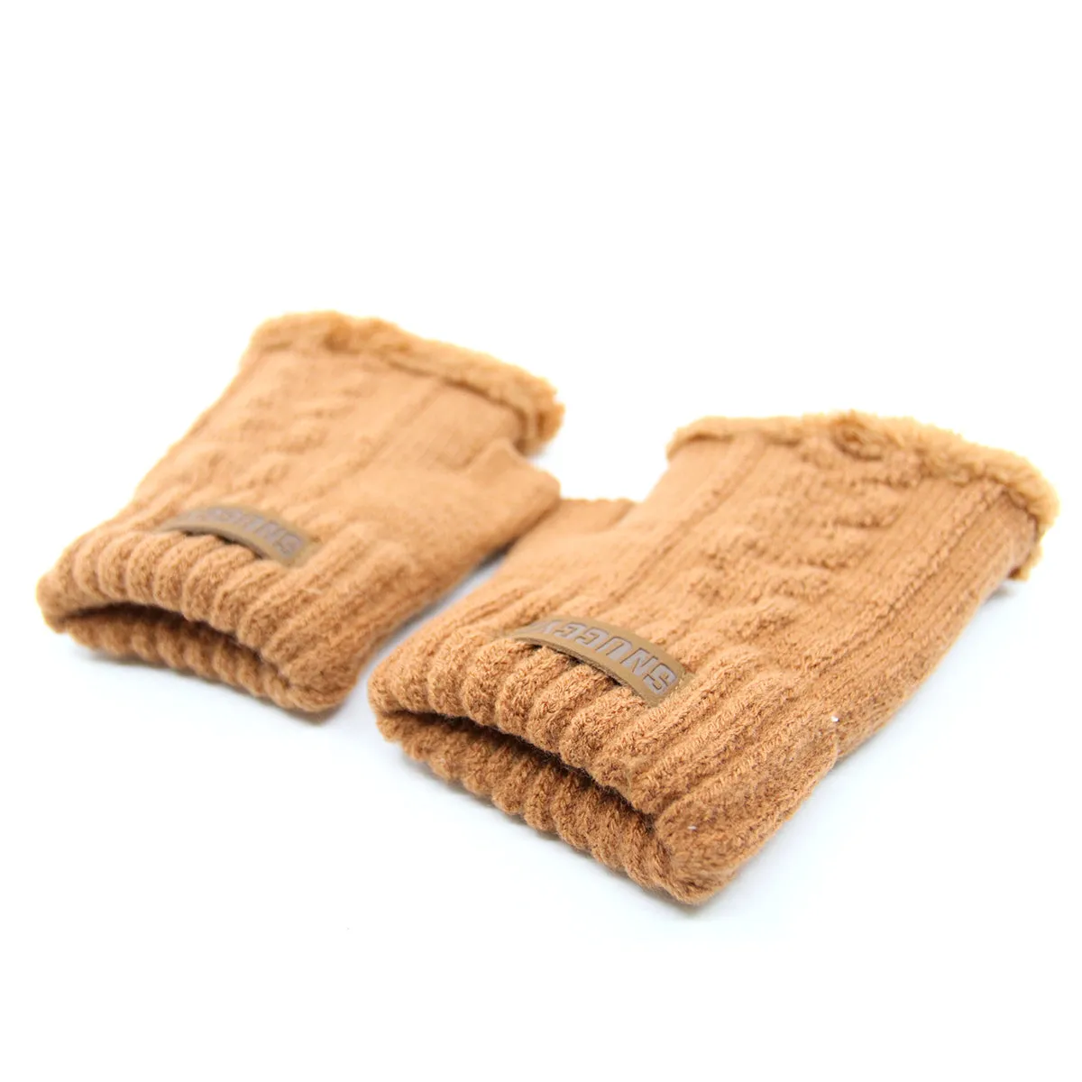 Snuggyz® Ultra Plush Fingerless Gloves