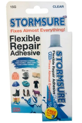 Stormsure-Flexible Urethane WATERPROOF Repair Adhesive & Sealant-15g-S1B