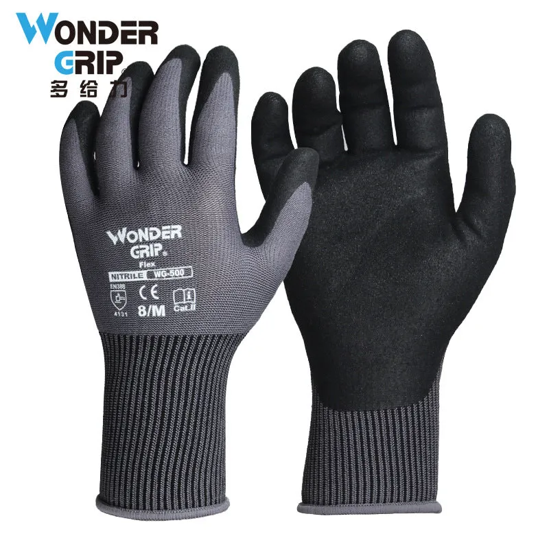 WG-500 Anti-Slip Anti-Cut Anti-Stab Anti-Puncture Hortpark Breathable and Wearable Working Labor Protection Protective Gloves